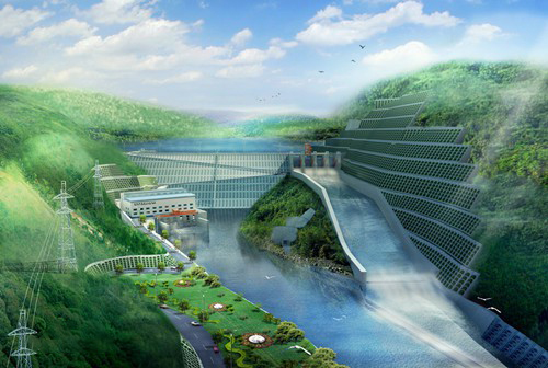 镇江老挝南塔河1号水电站项目